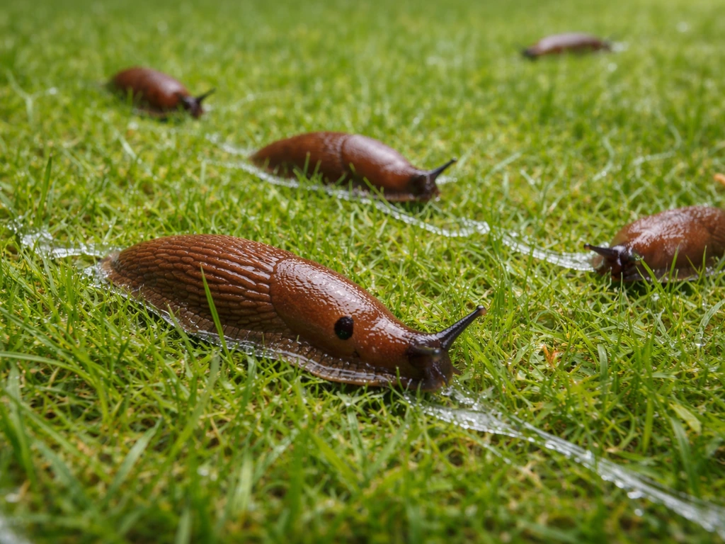 Naaktslakken in het gras: herkennen, verschil en aanpak