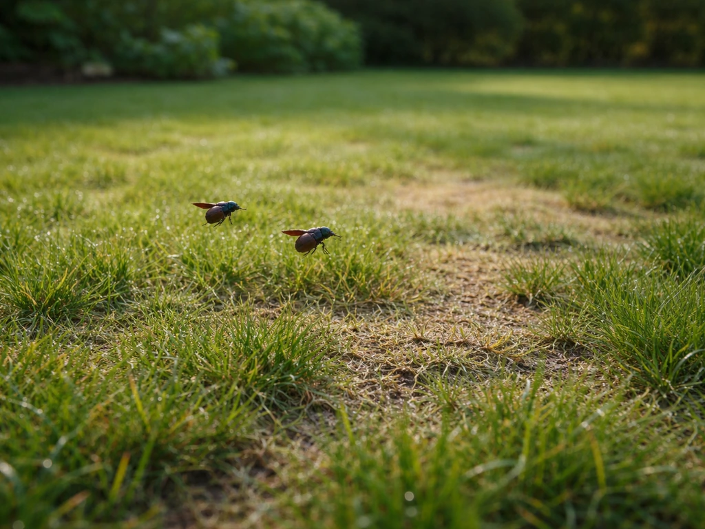 Kevers boven gras: oorzaak, schade en aanpak in tuin
