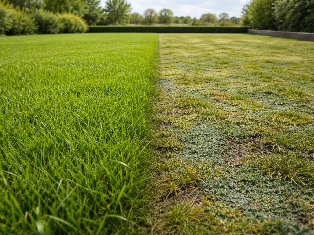 Groen groen gras blauw blauw lucht: gazonprobleem herkennen en aanpakken