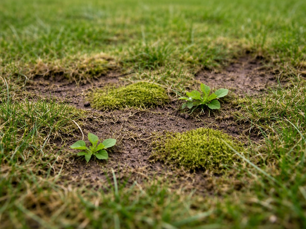 Kijk op gras: diagnose van kale plekken, mos en onkruid
